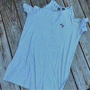 Volcom Cold Shoulder Striped Tunic/Dress